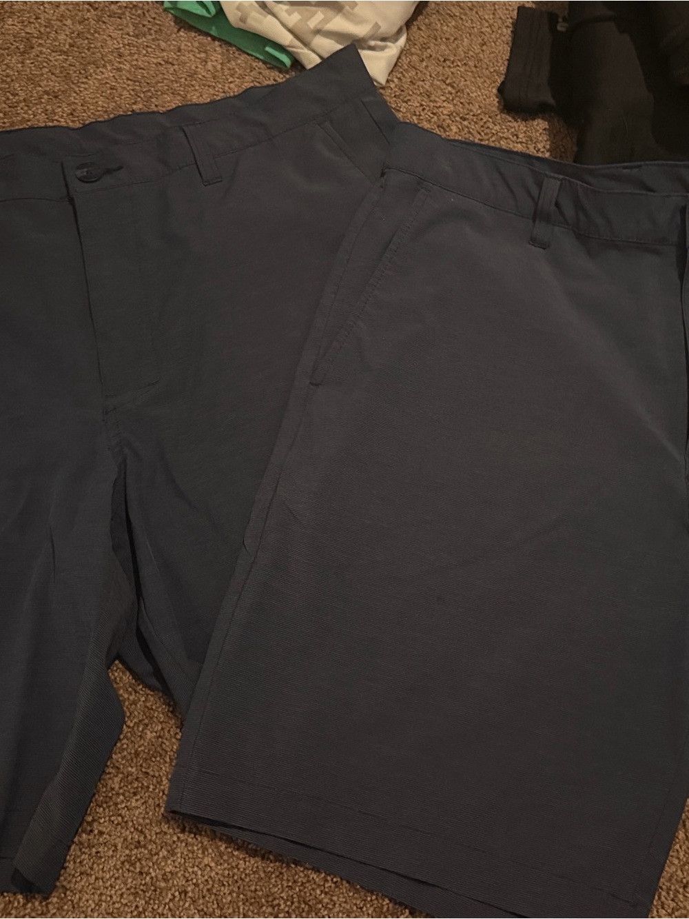 Callaway Men's Navy Blue golf Shorts - Classic Casual size men’s 36. Two pair